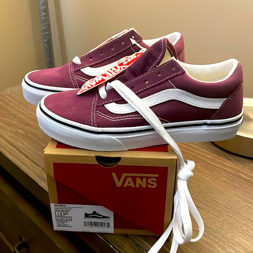 KIDS Vans NWT - exclusive color!